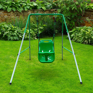 Biztonsági övvel ellátott hinta babáknak és kisgyermekeknek