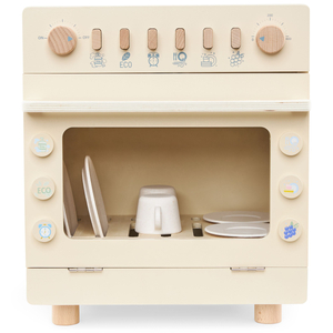 Fa mosogatógép tartozékokkal