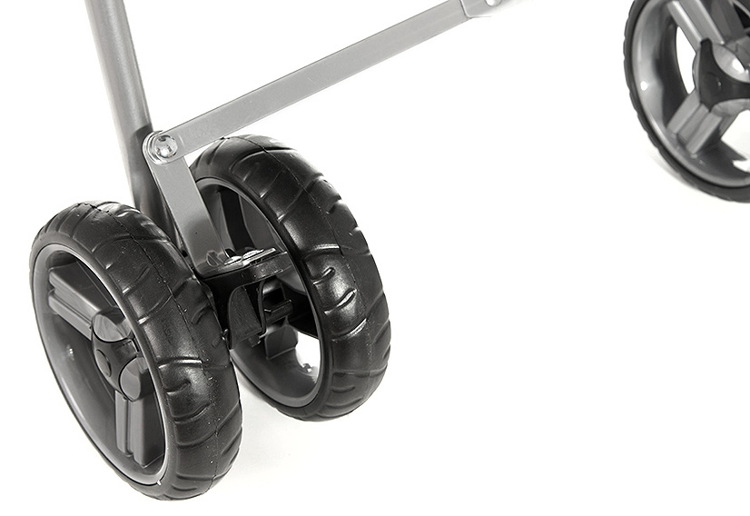 Könnyű babakocsi, esernyő Moby-System Barton szín: szürke