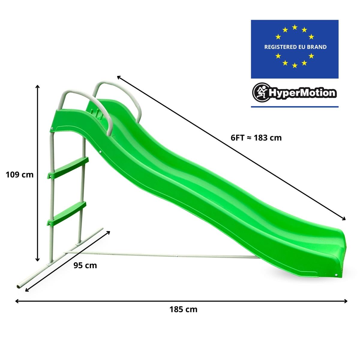 Nagy kerti csúszda létrával gyerekeknek