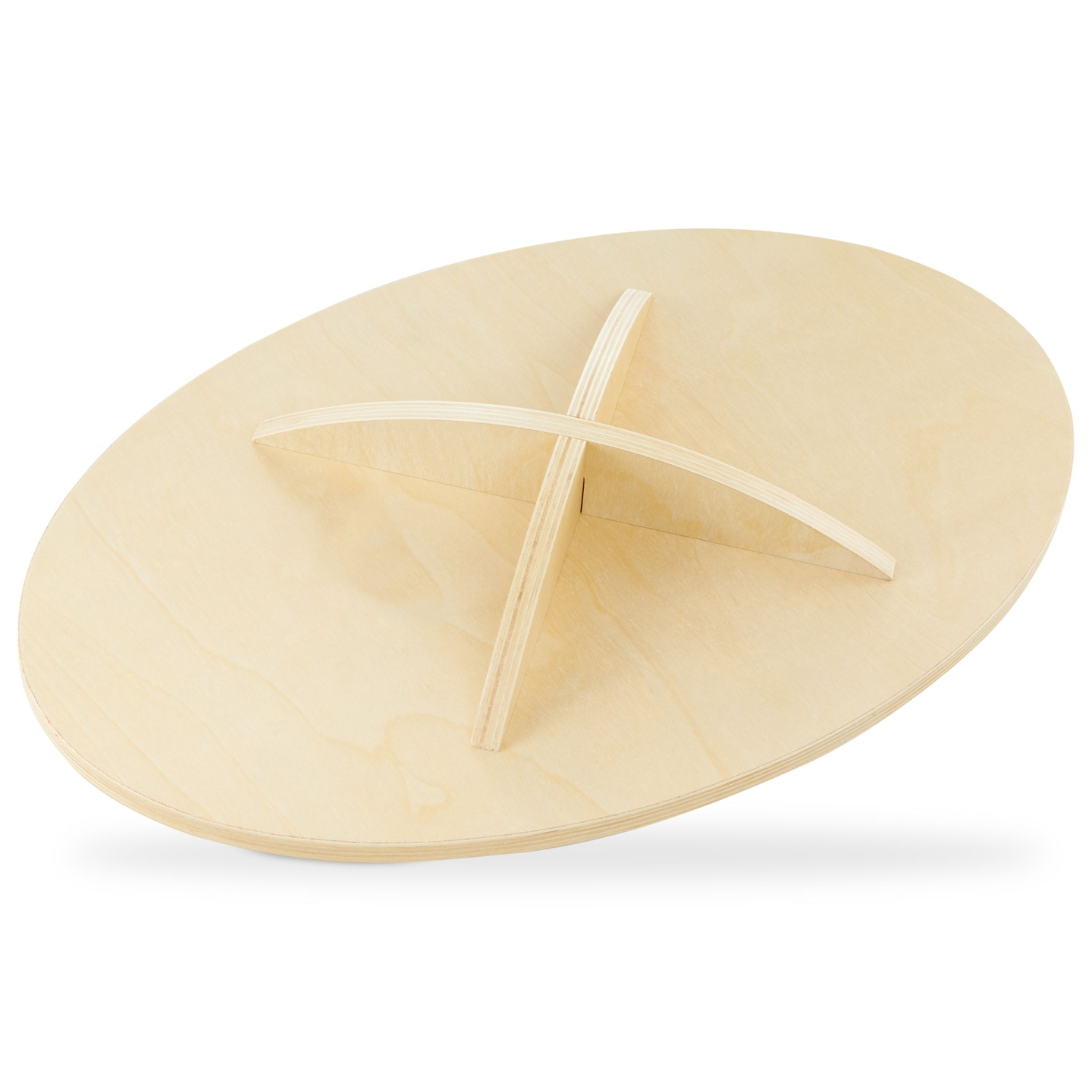 Fából készült egyensúlytábla labirintussal és labdákkal - egyensúlyozó hintaló