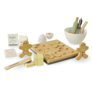 Fából készült mézeskalács készlet