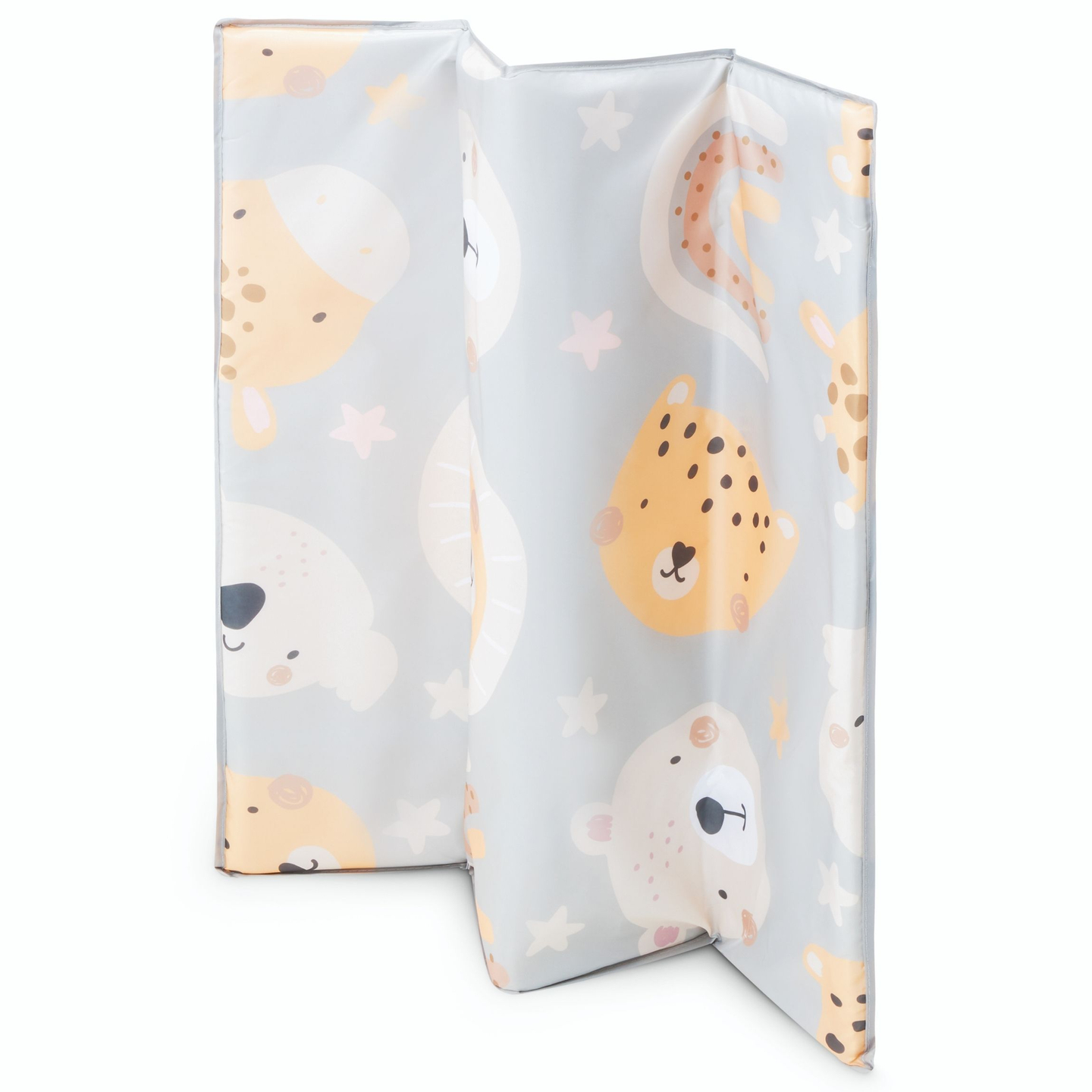 Összecsukható járóka, baba utazóágy matraccal és hordtáskával - Teddy Bear