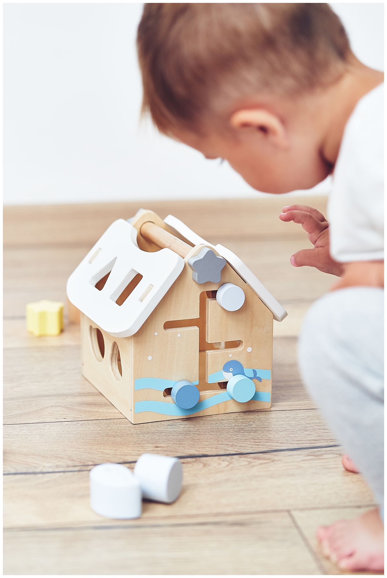 Sorter - oktatási célú faház blokkokkal