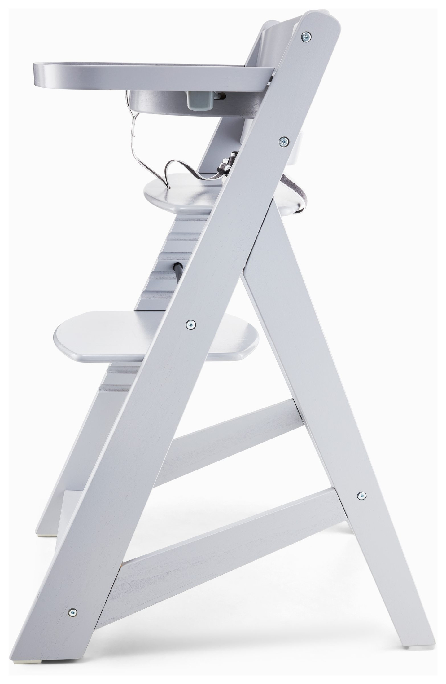 Fa etetőszék Moby-System WOODY - szürke színben