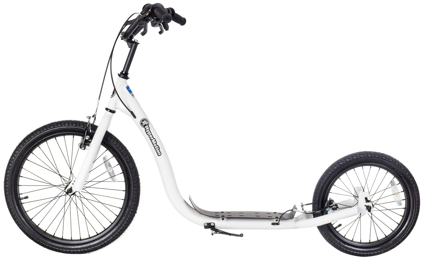 HyperMotion RIVA városi roller 50 cm-es és 40 cm-es felfújható kerekekkel