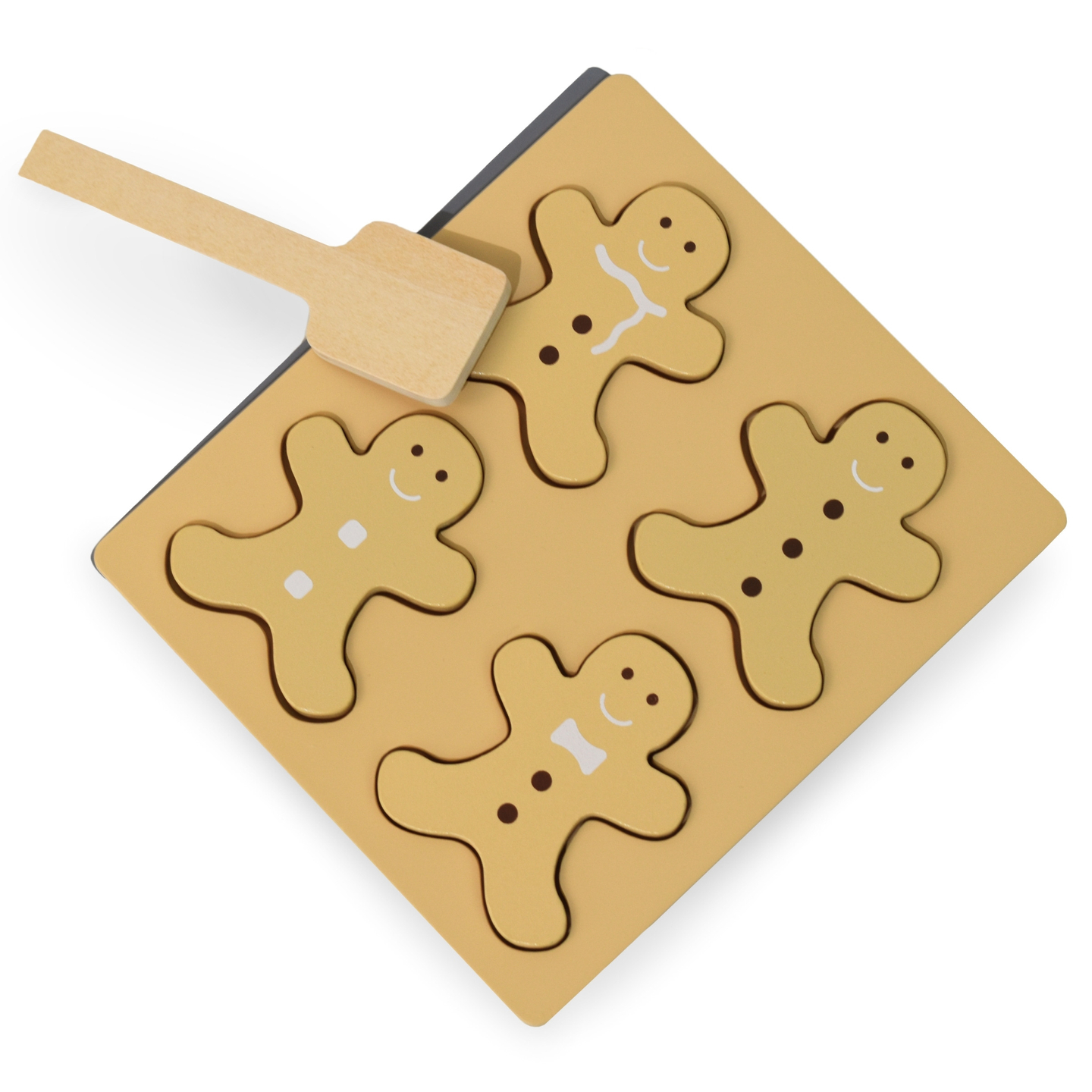 Fából készült mézeskalács készlet