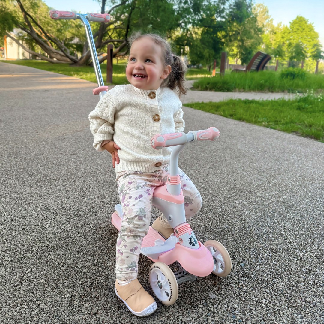 HyperMotion robogó 5in1 - rózsaszín