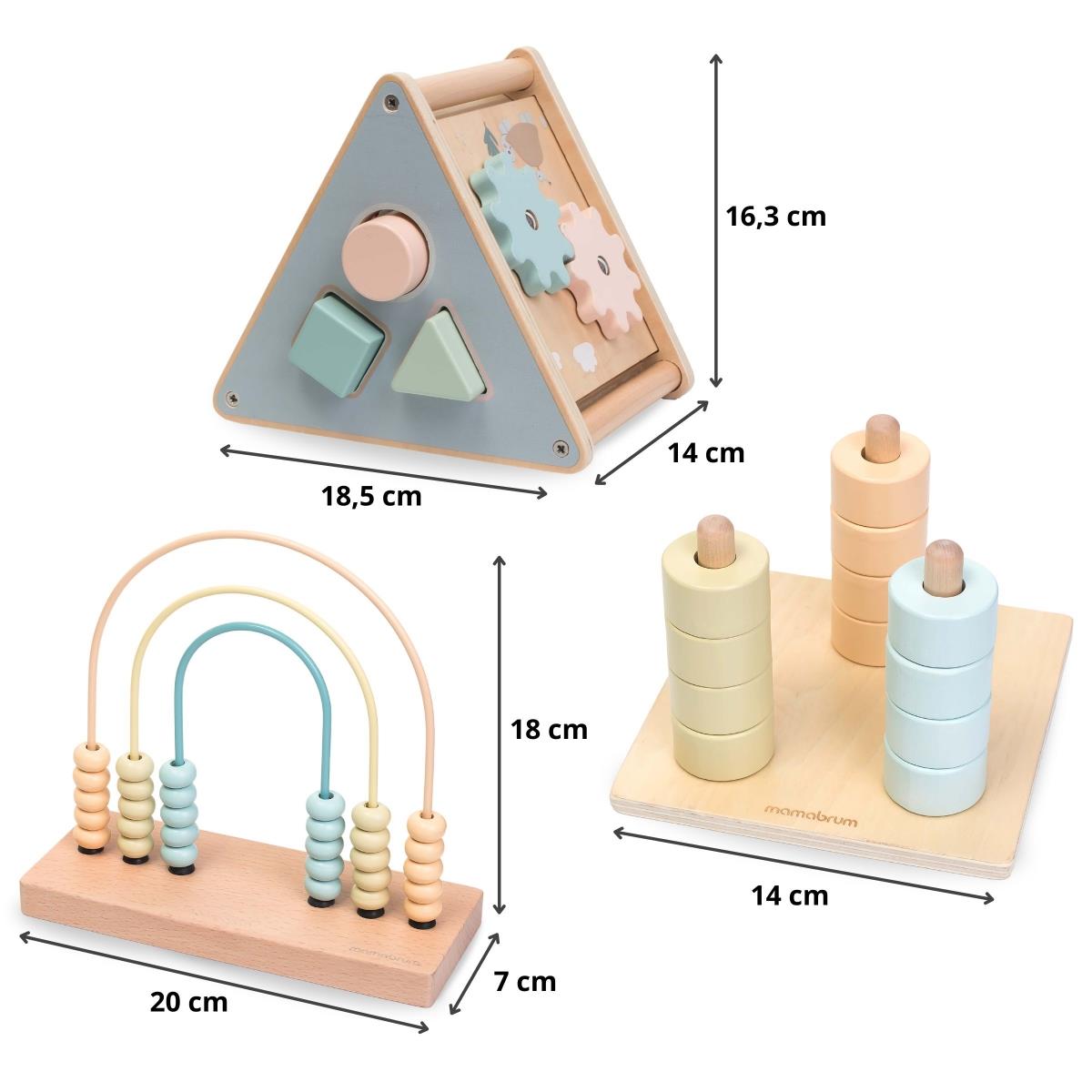 Montessori játékkészlet 2-3 éves gyerekeknek