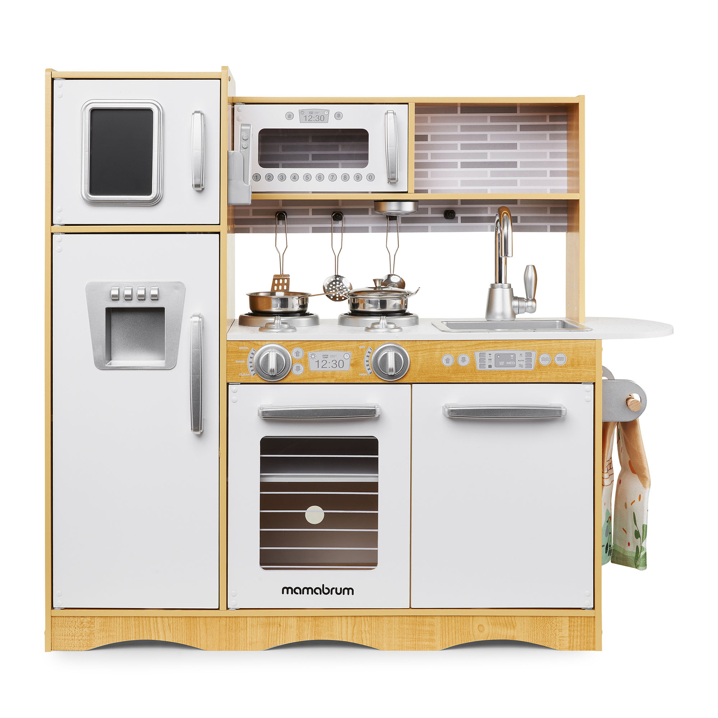 XXL fakonyha LED világítással, köténnyel és kiegészítőkkel