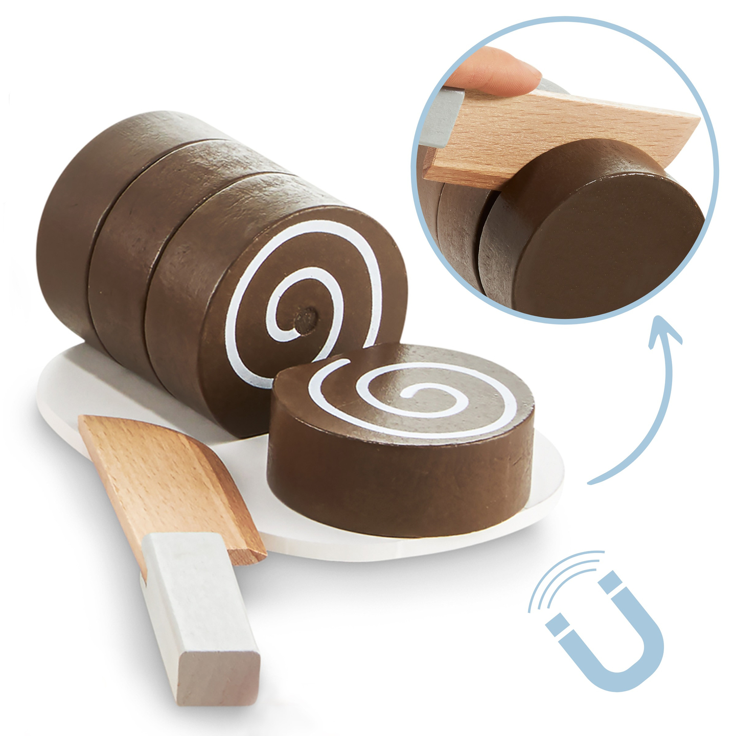 Fából készült cukorkadoboz, édességbolt