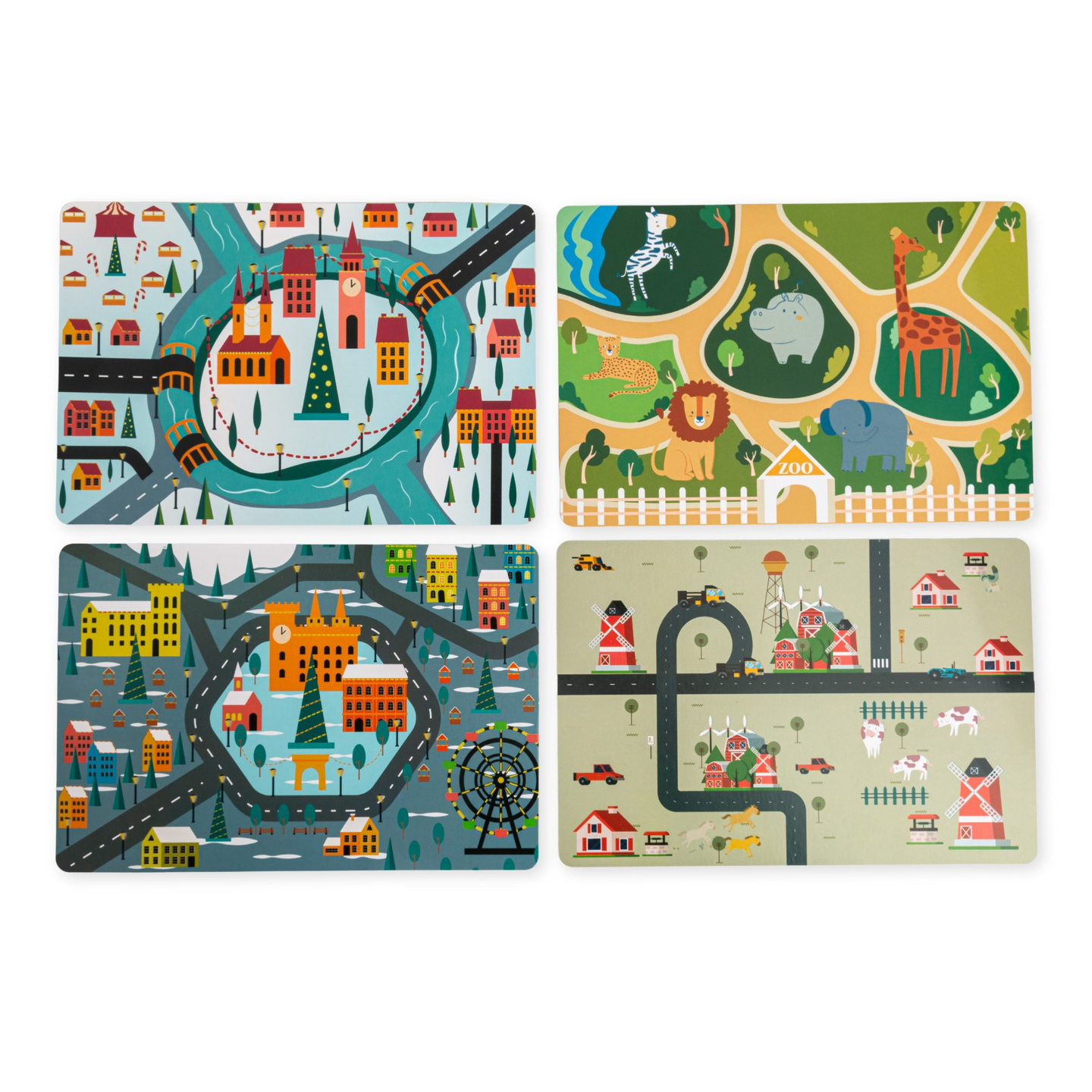 Fa Montessori tábla 2 az 1-ben vezetőfülke a kis sofőrnek és pilótának – kormánykerék, sebességváltó, útitérképek, radar