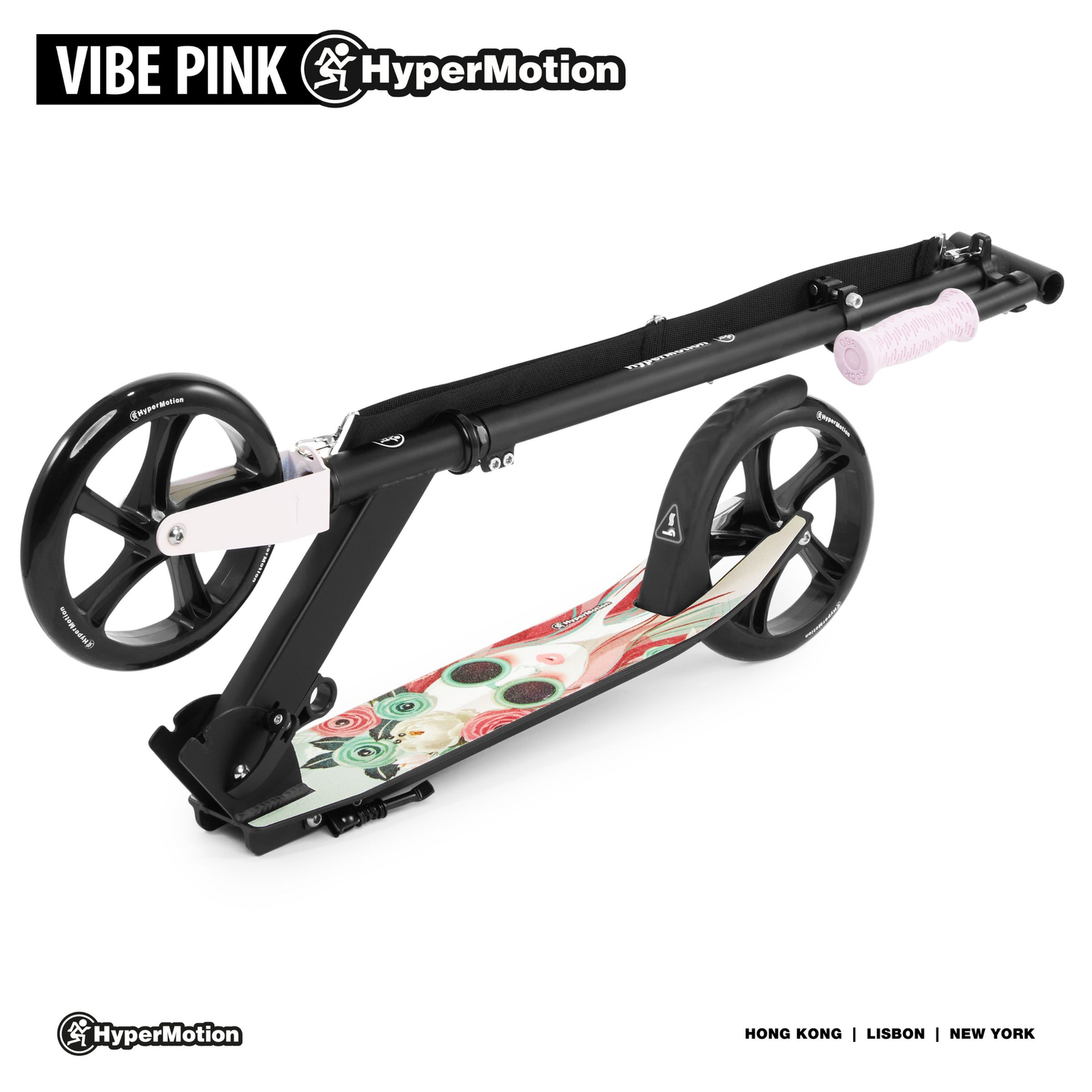 Kétkerekű városi robogó VIBE Pink HyperMotion - 100 kg