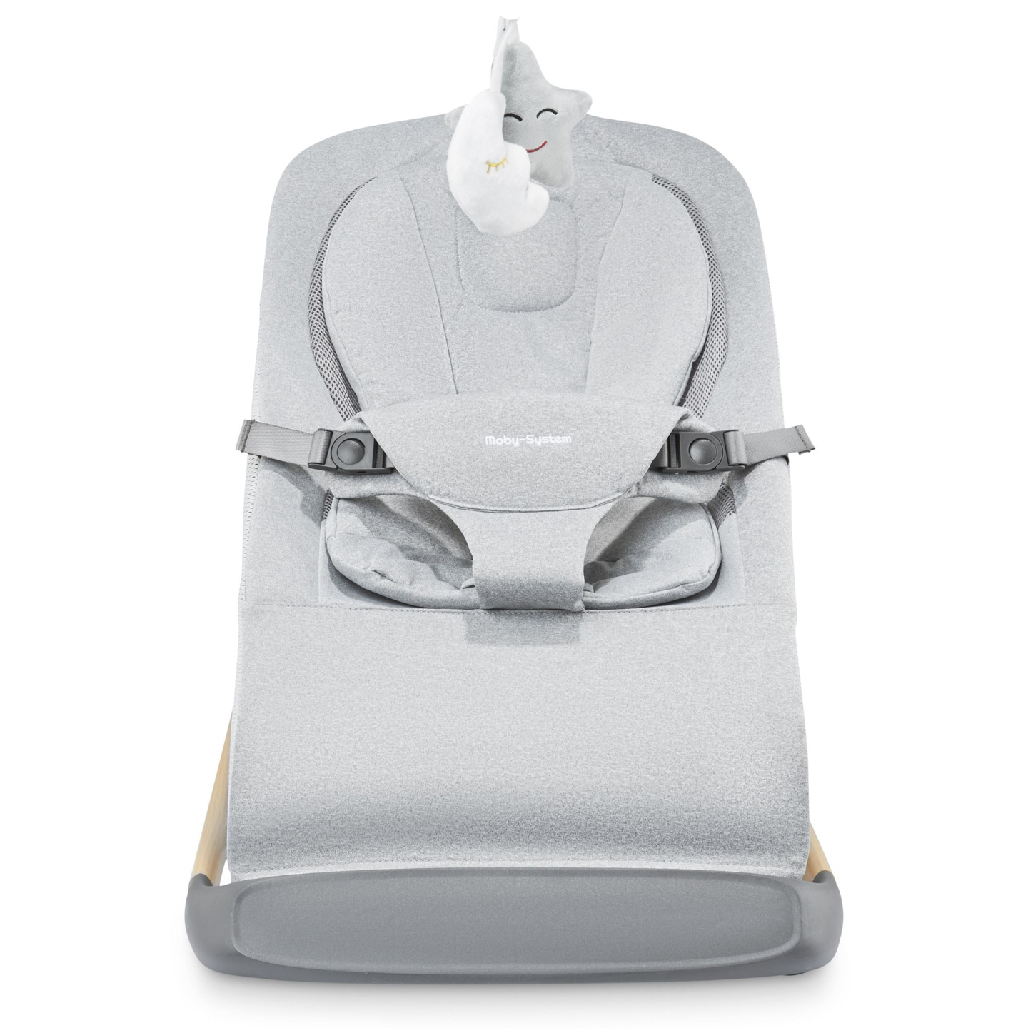 2 az 1-ben hintaszék Moby-System LILY - szürke