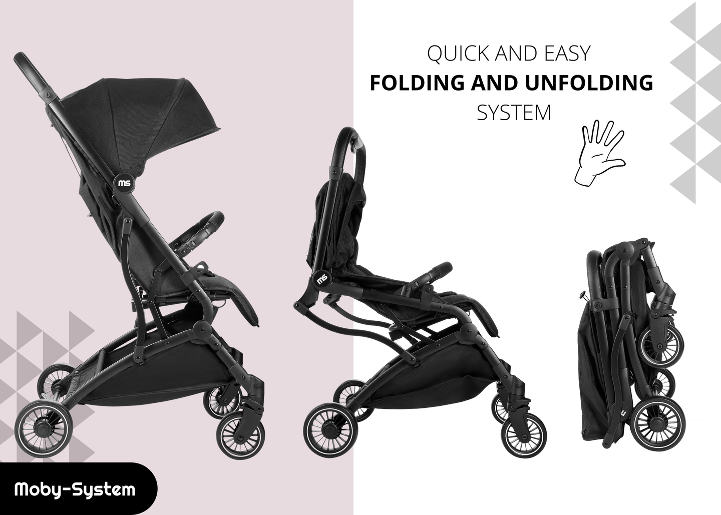 Gyermekkocsi Moby-System LENA