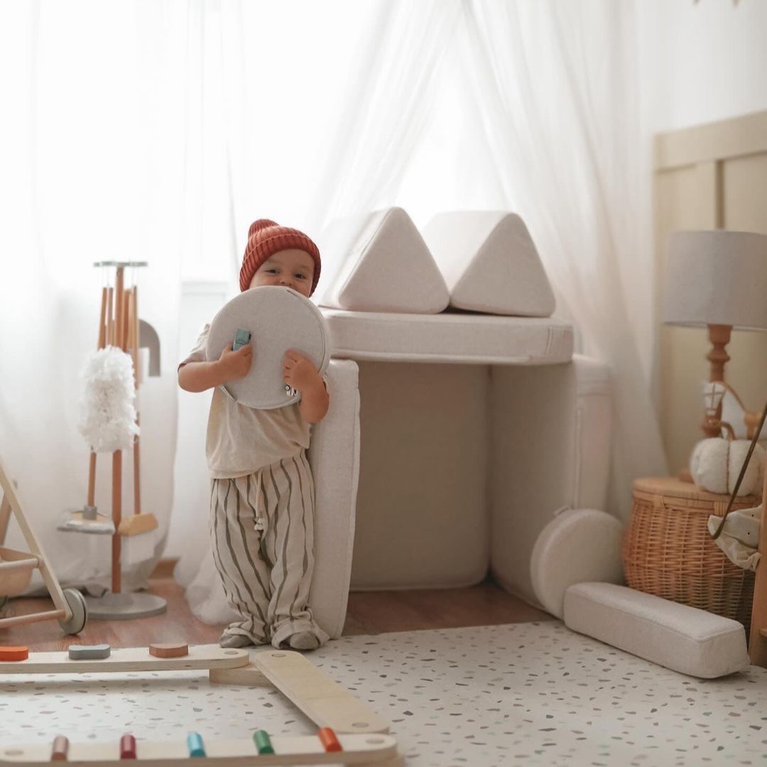 Fából készült egyensúlyi pálya - érzékszervi pálya - 14 elem