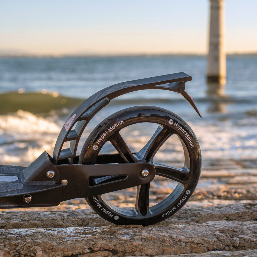 Városi roller HyperMotion DRAGSTER Fekete