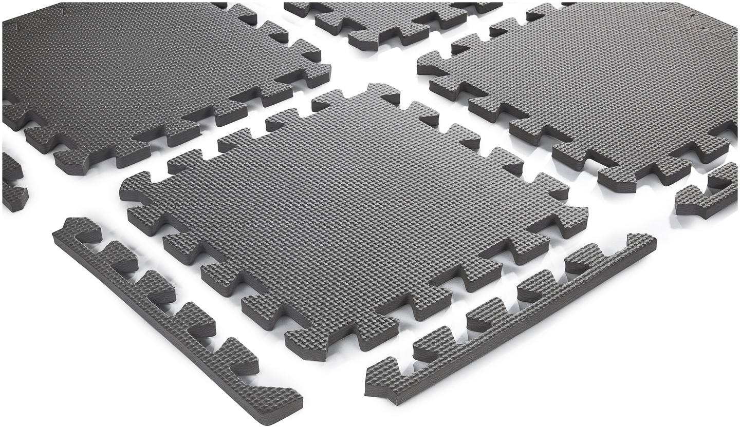 Hab puzzle 12db. - oktatási habszivacs szőnyeg 120 x 90 x 1.2cm szegéllyel - rózsaszínű