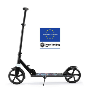 Kétkerekű robogó fiatal felnőtteknek - lengéscsillapítóval - Hypermotion CITY SWIFT Digital Lion - 100kg