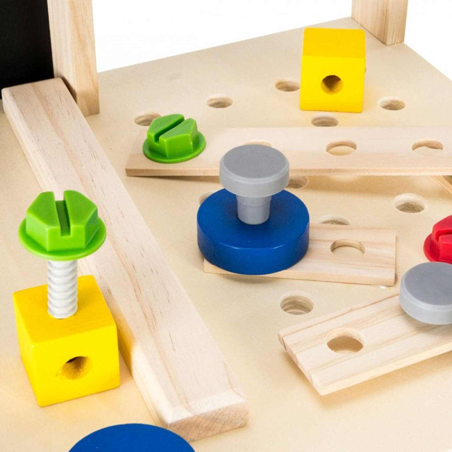 Fából készült barkácskészlet XXL - 75 darab