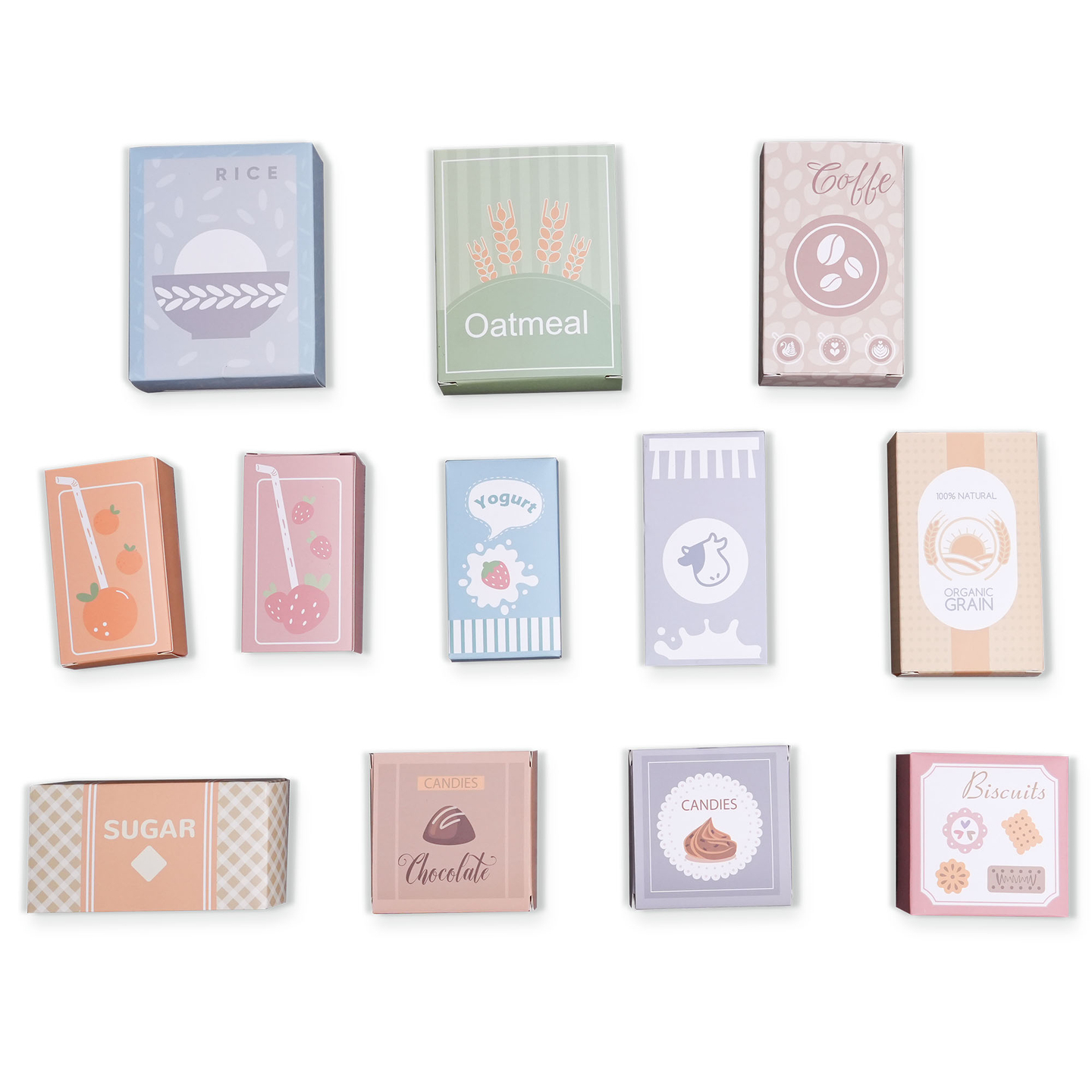 Nagy, fából készült XXXL gyermekbolt gyorsétteremmel - Sarki bolt + kávéfőző + sütő + hűtőszekrény - 106 ac.