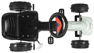 CHESTER pedálos gokart - gyerekeknek 3-6 éves korig - szürke