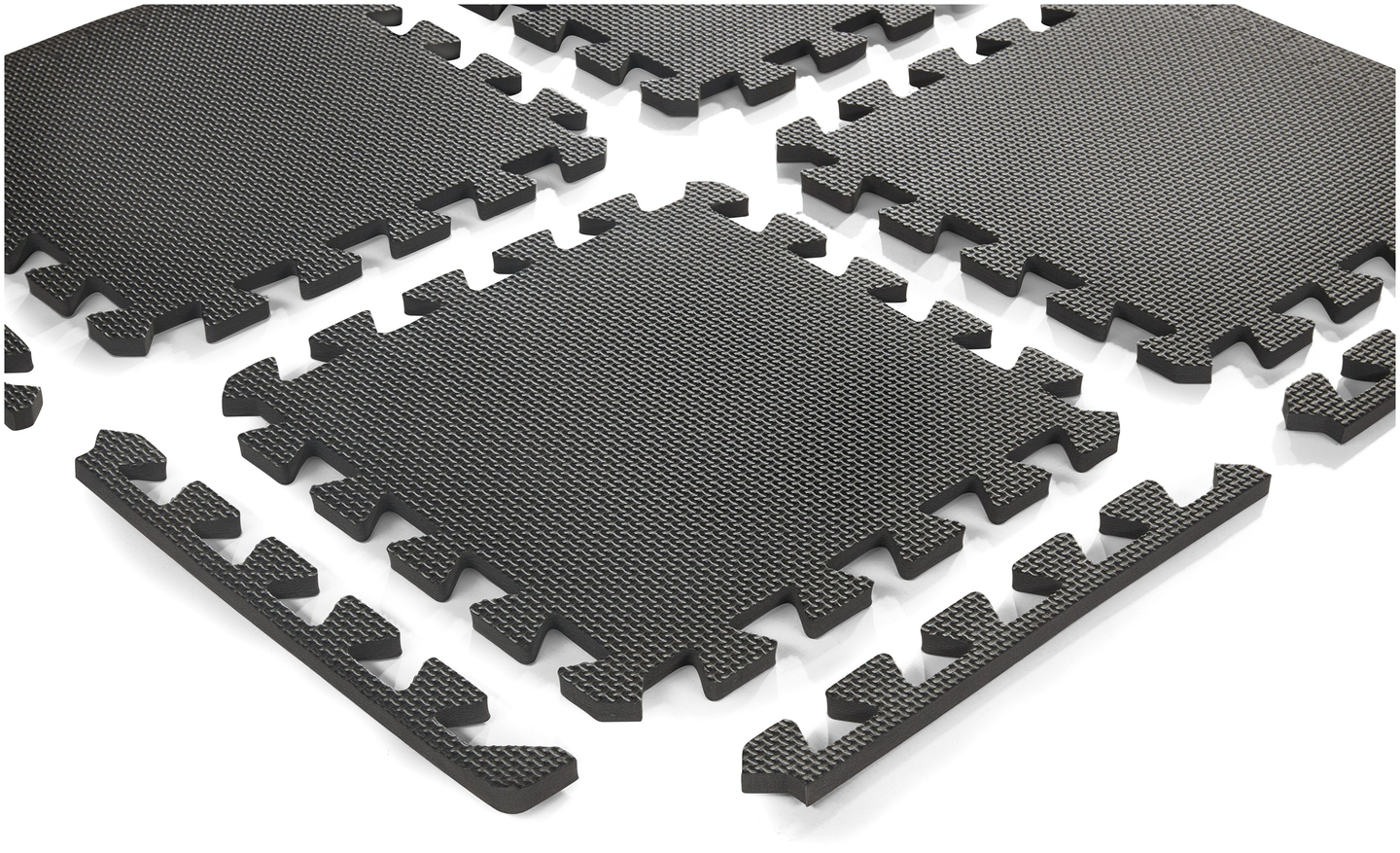 Hab puzzle 12db. - oktatási habszivacs szőnyeg 120 x 90 x 1.2cm szegéllyel - szürke