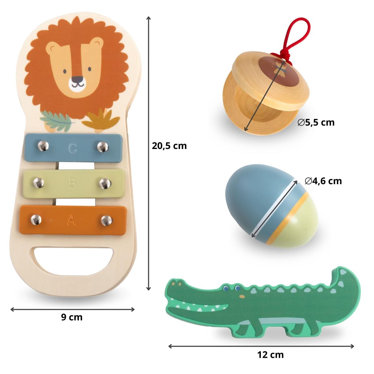 Zenei hangszer készlet Afrika
