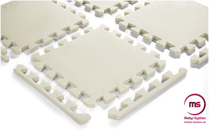 Hab puzzle 12db. - oktatási habszivacs szőnyeg 120 x 90 x 1.2cm szegéllyel - szürke