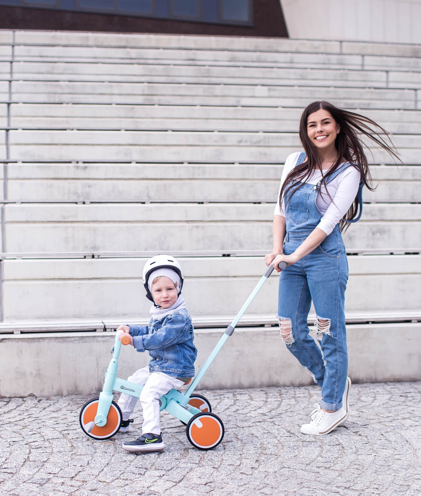 Tobi ROCKET - Gyermek háromkerekű, terepkerékpár, lovas - toló - 5in1 származó HyperMotion