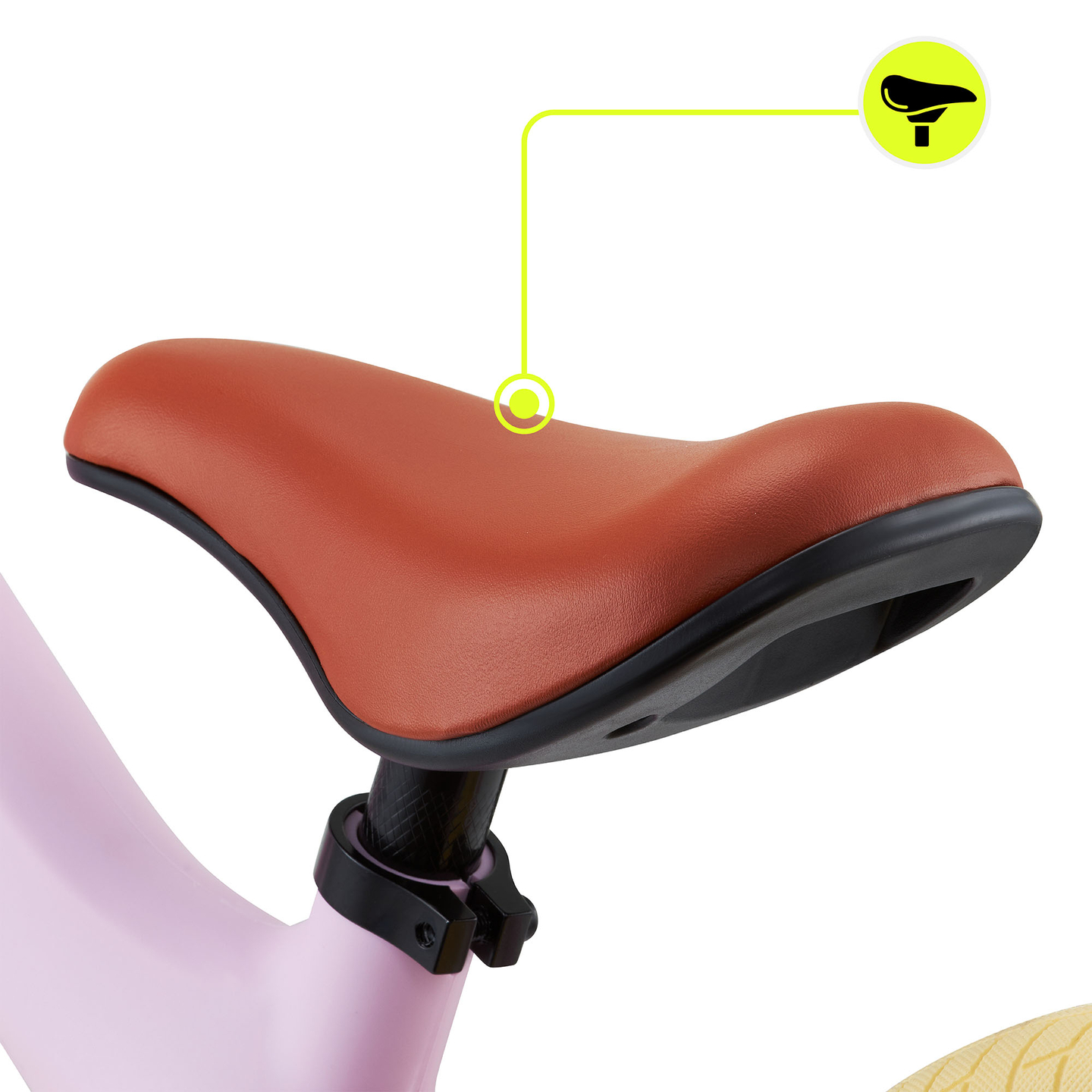 HyperMotion Marcelo gyermek terepkerékpár - rózsaszín