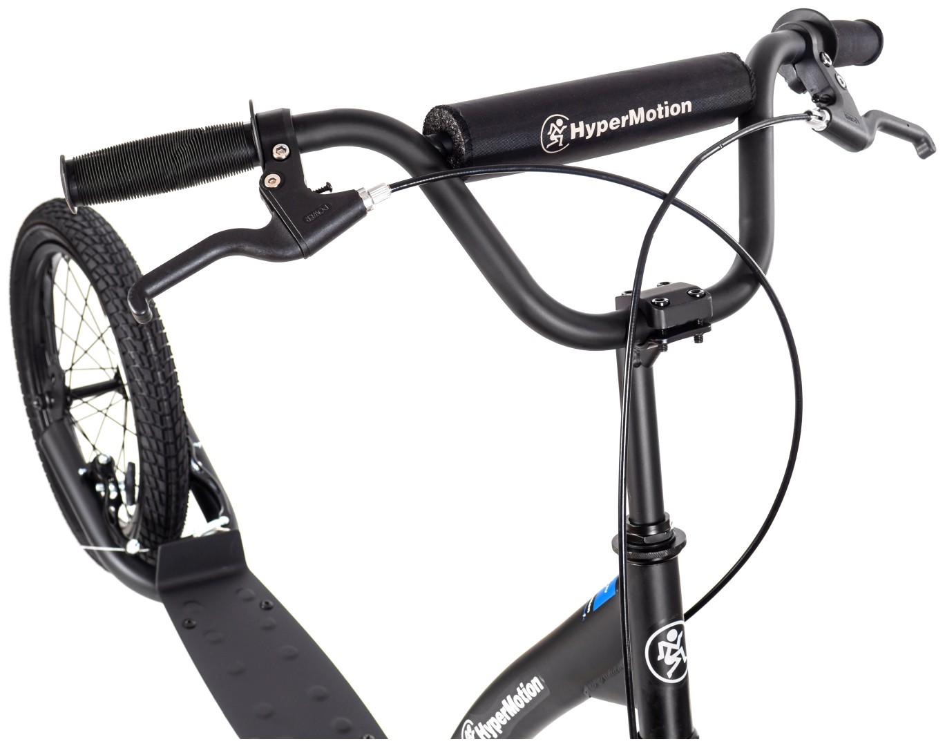 HyperMotion RIVA városi roller 50 cm-es és 40 cm-es felfújható kerekekkel