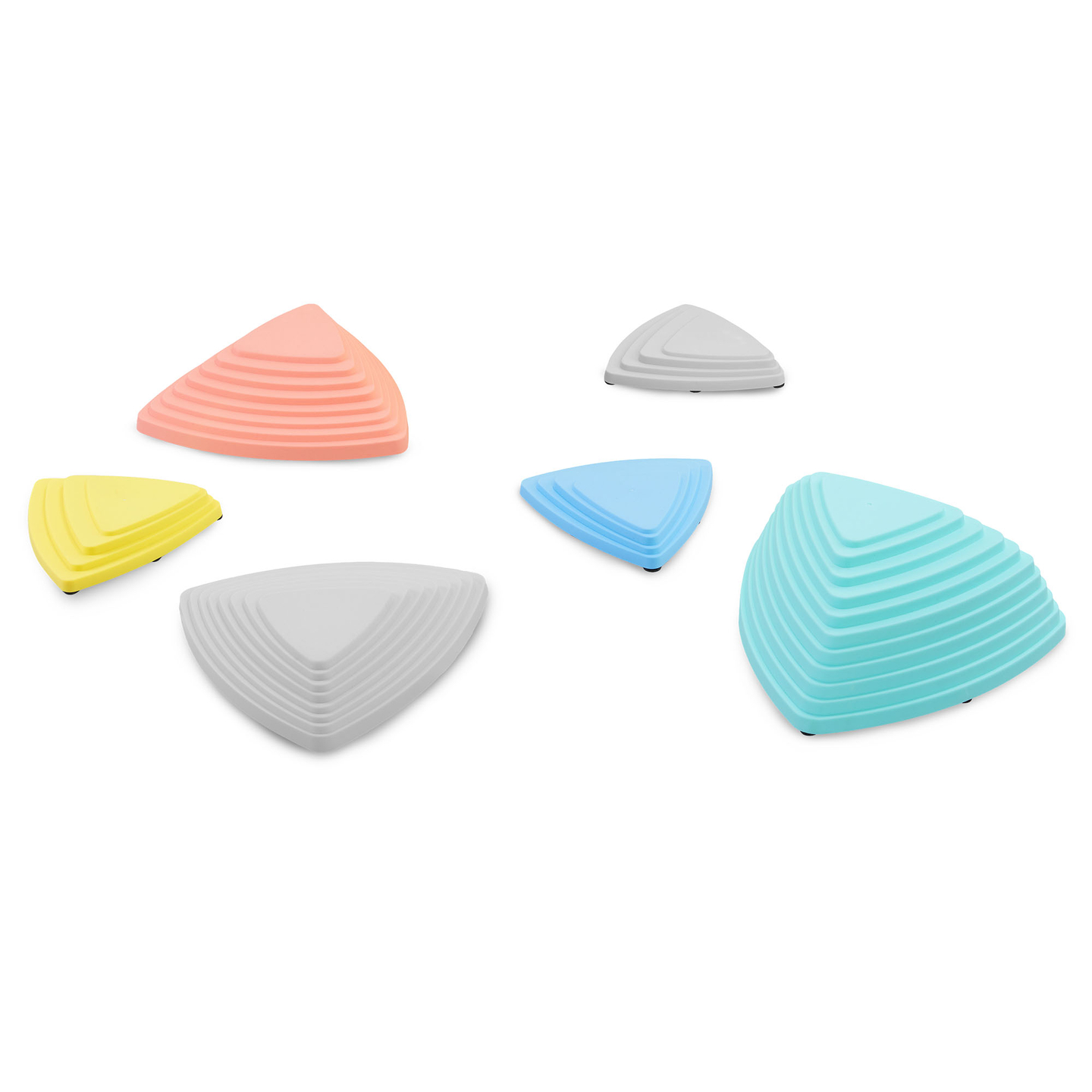 Színes egyensúlyozó kövek - 6 db