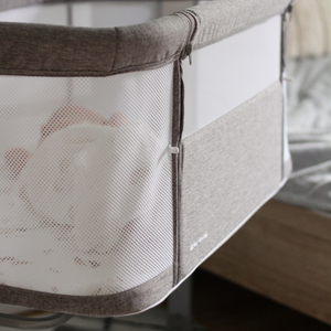 Bővített kiságy Moby-System LUNA 3in1 - szürke