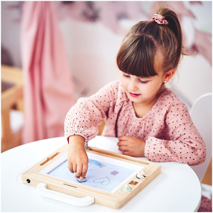 Fából készült töltőtoll bélyegzőkkel - rajzlap