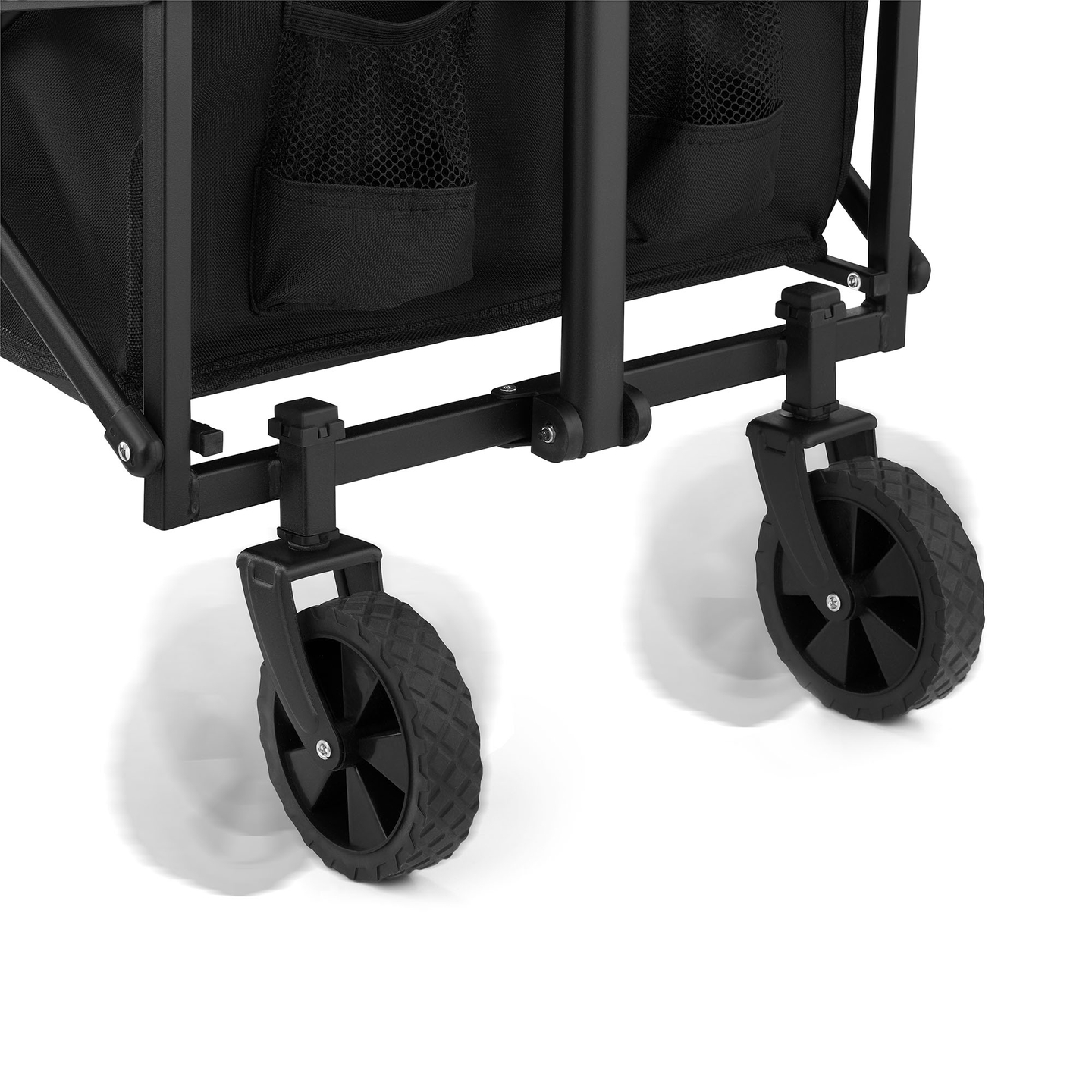 HyperMotion összecsukható strandkerekesszék - fekete, 80 kg