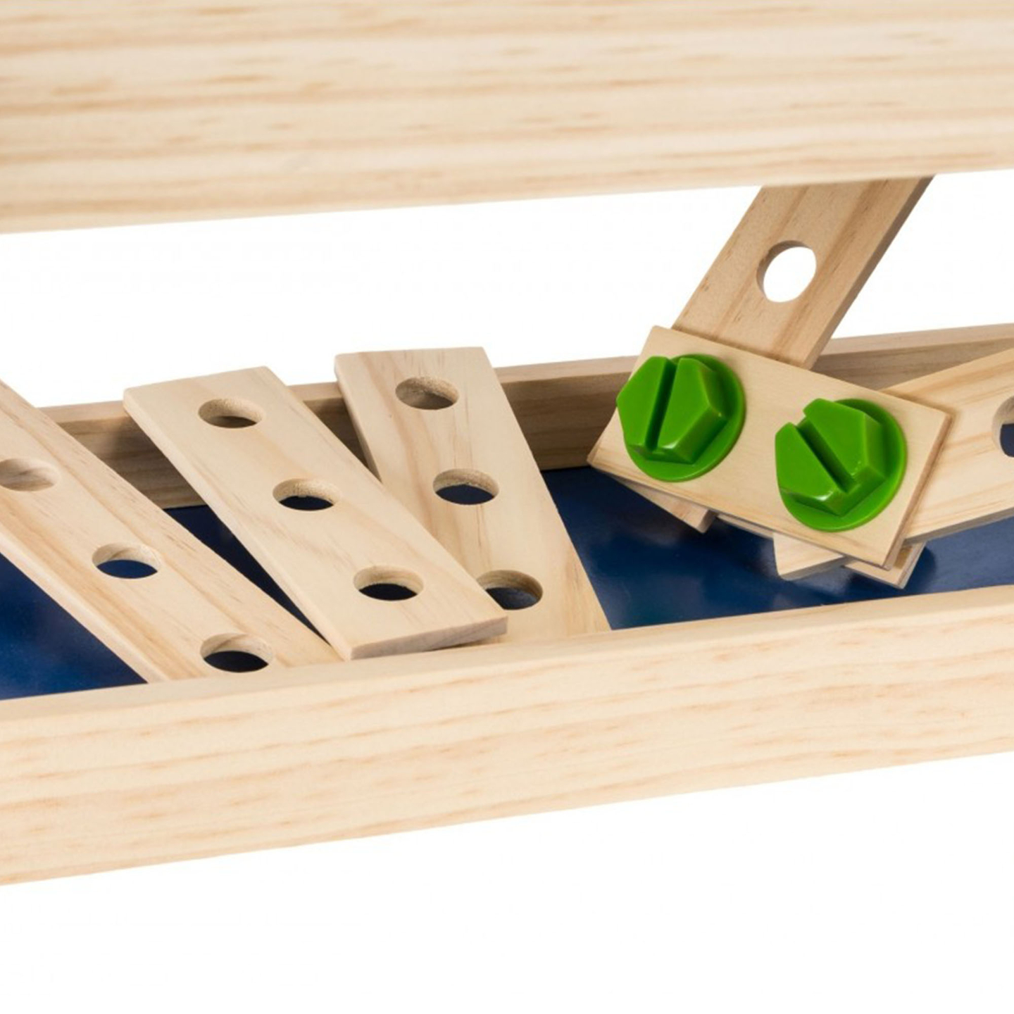 Fából készült barkácskészlet XXL - 75 darab