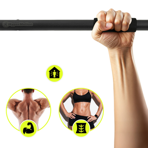 HyperMotion állítható húzódzkodó rúd 80-130 cm, 150 kg, fekete