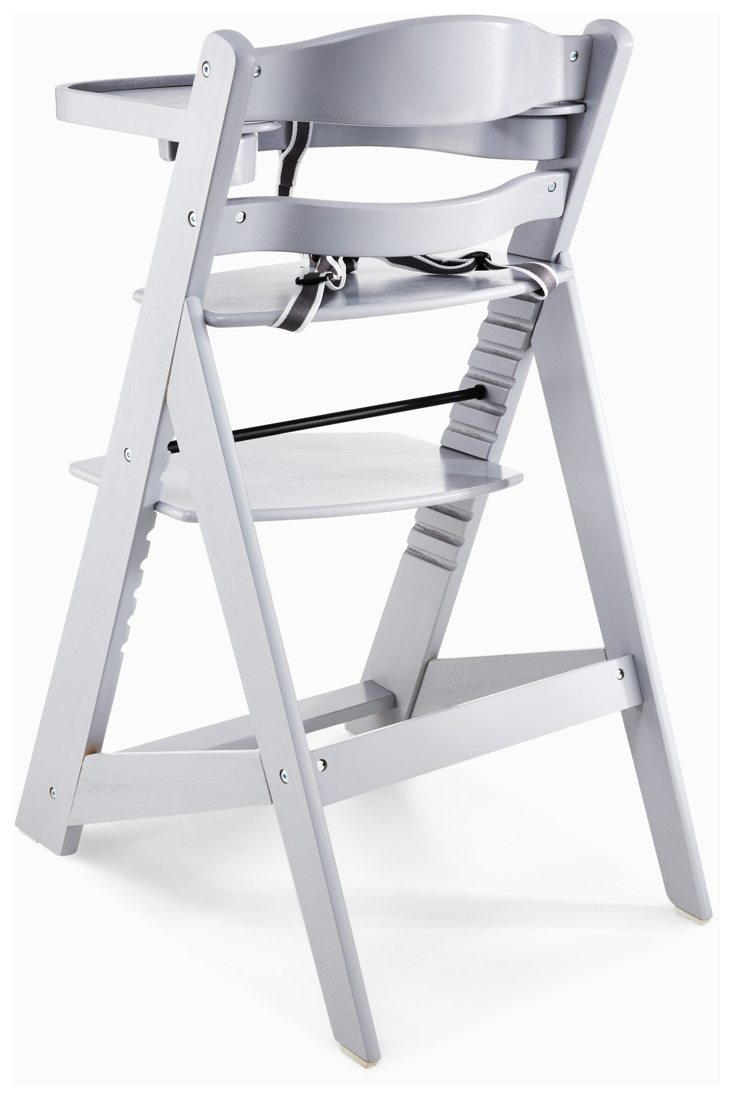 Fa etetőszék Moby-System WOODY - szürke színben