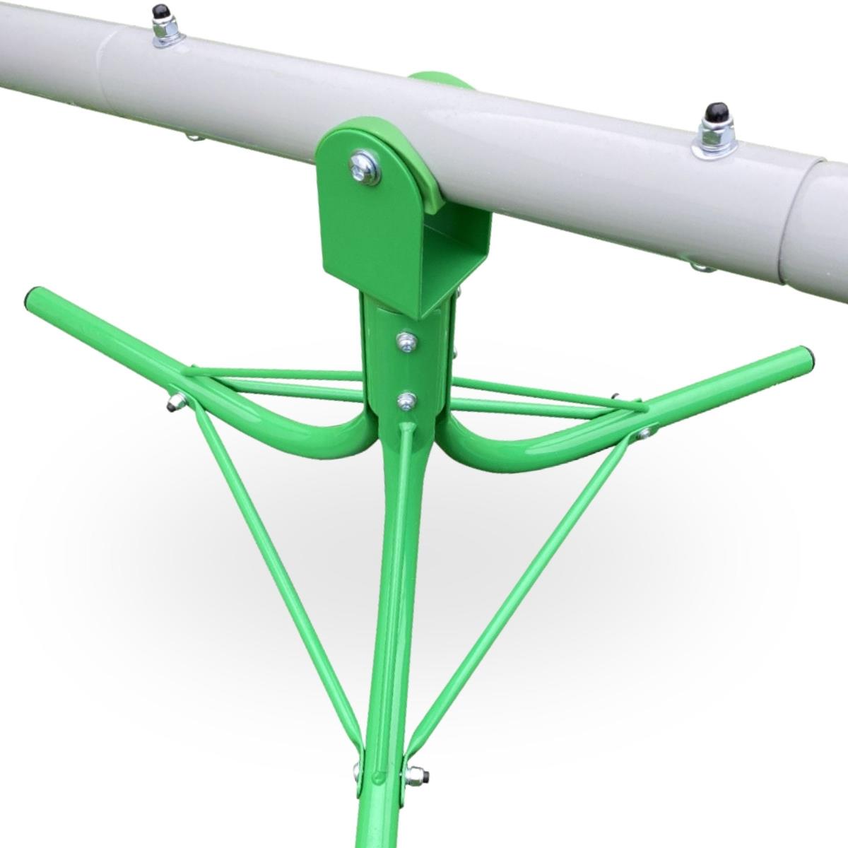 2 az 1-ben hinta kerti hinta, 2 személyes egyensúlyi gerenda 360 fokos körhinta funkcióval