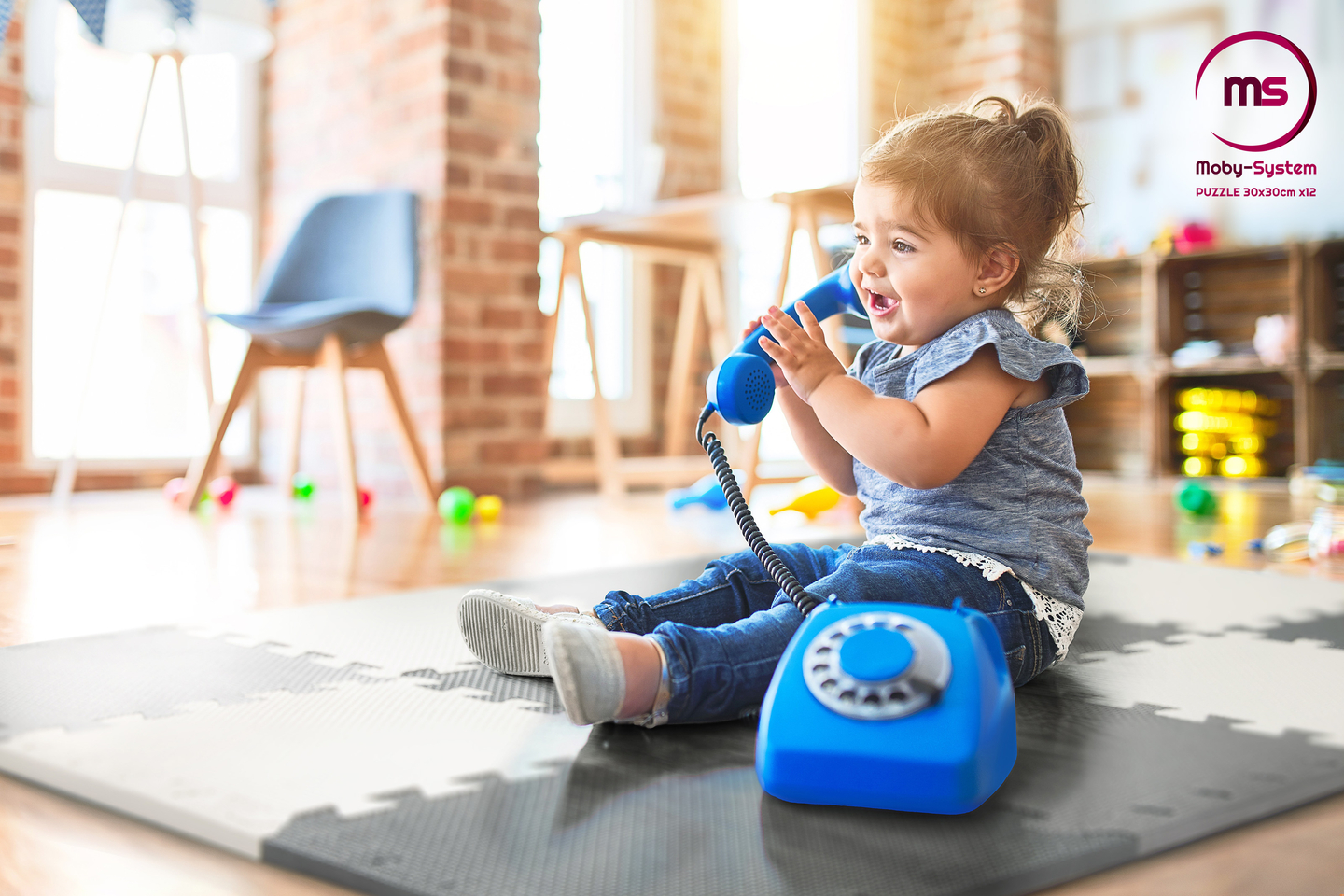 Hab puzzle 12db. - oktatási habszivacs szőnyeg 120 x 90 x 1.2cm szegéllyel - szürke