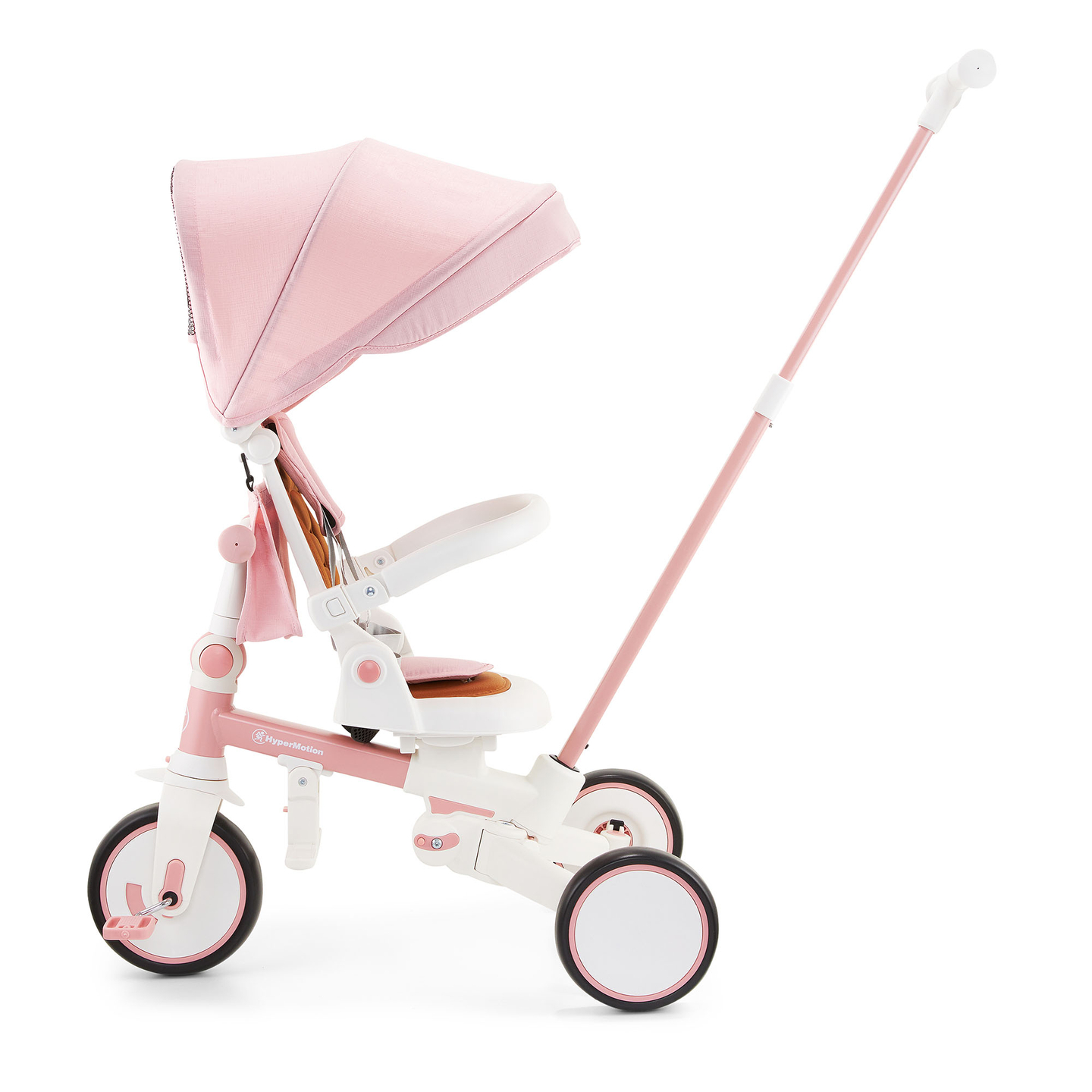 8in1 multifunkciós tricikli TOBI FOREST - rózsaszín