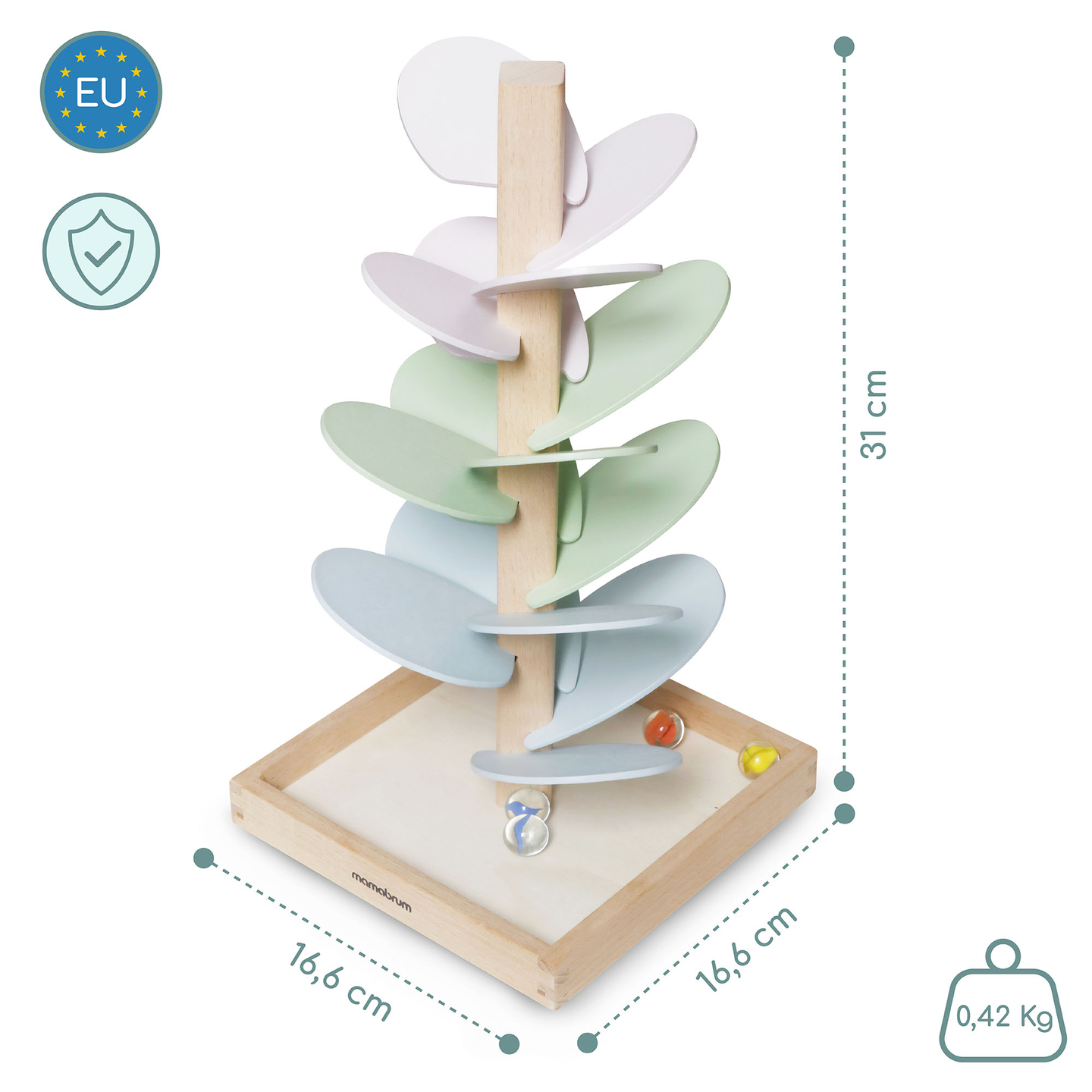 Fa culodrome - hangfa golyókkal