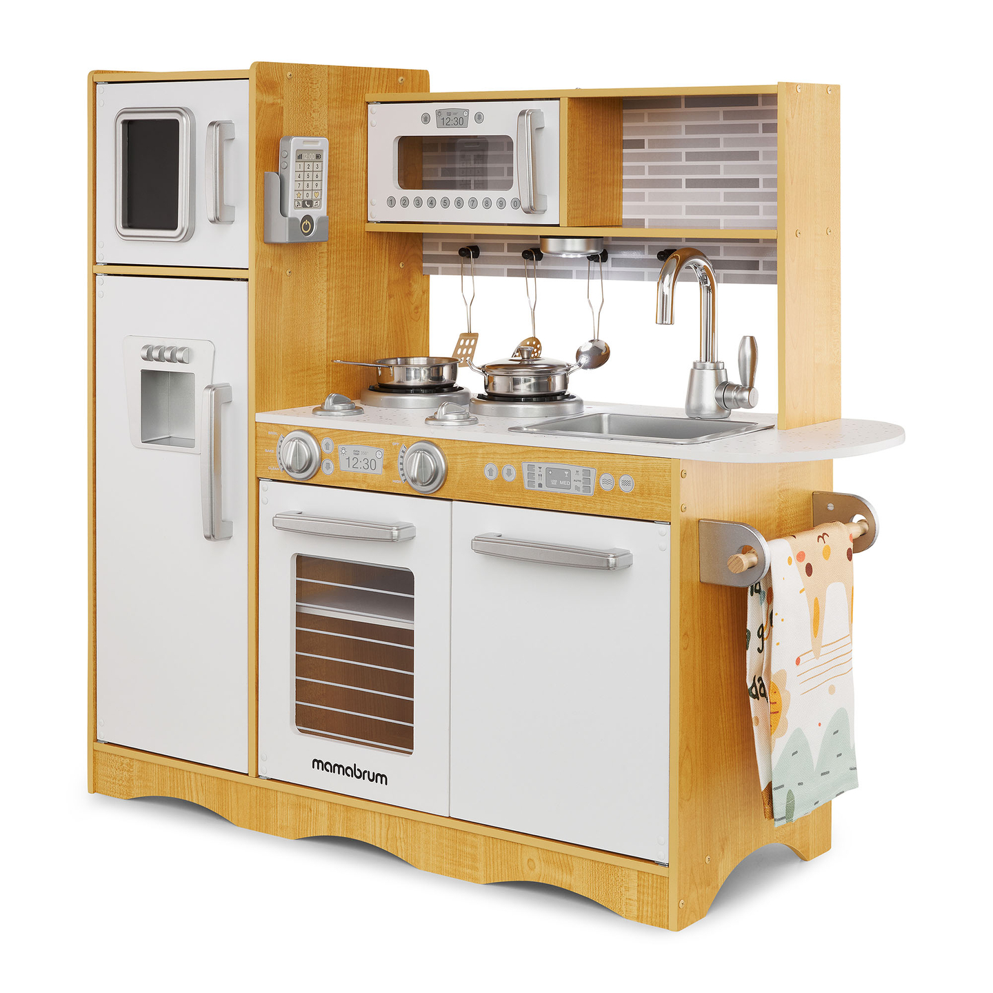 XXL fakonyha LED világítással, köténnyel és kiegészítőkkel