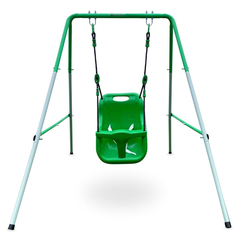 Biztonsági övvel ellátott hinta babáknak és kisgyermekeknek