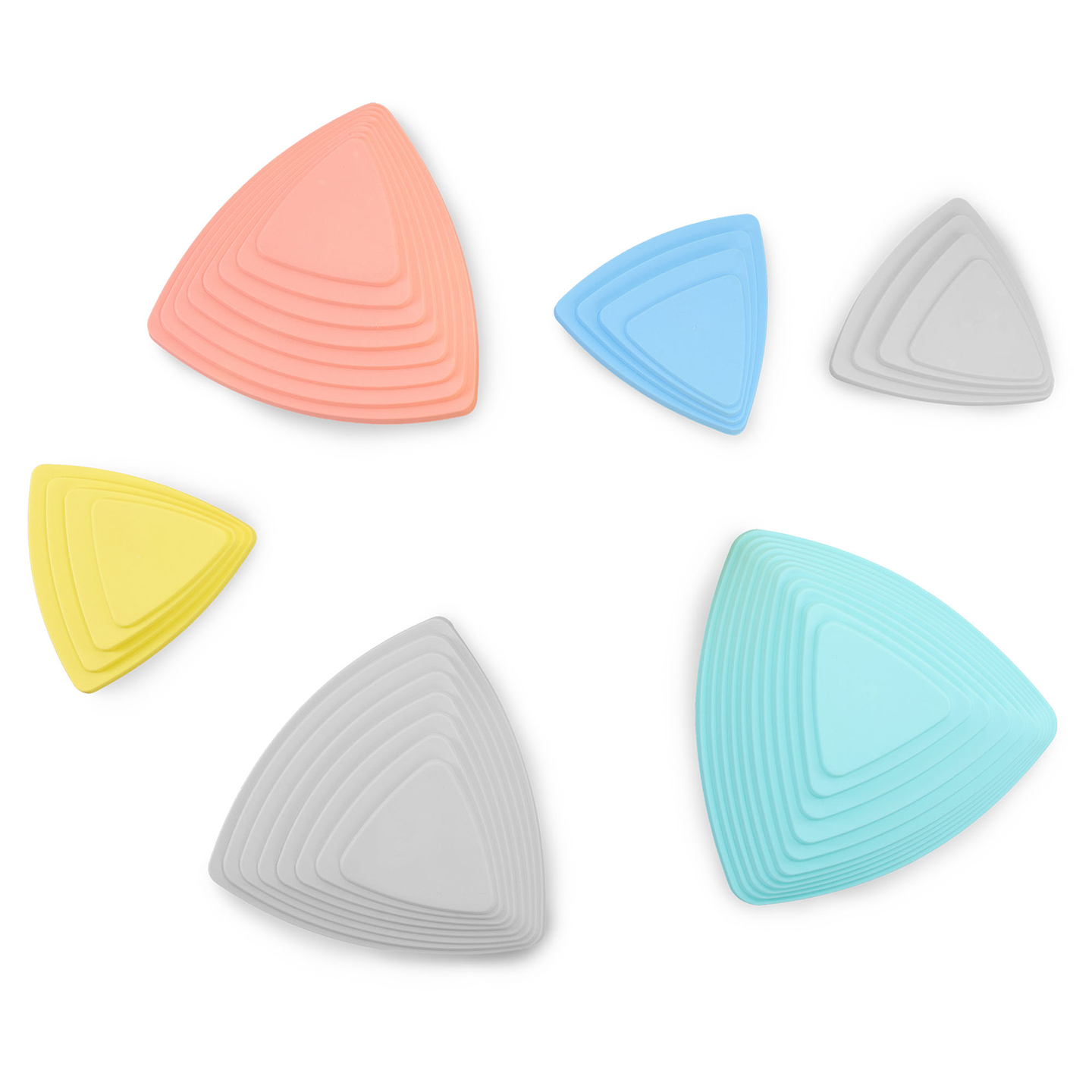 Színes egyensúlyozó kövek - 6 db