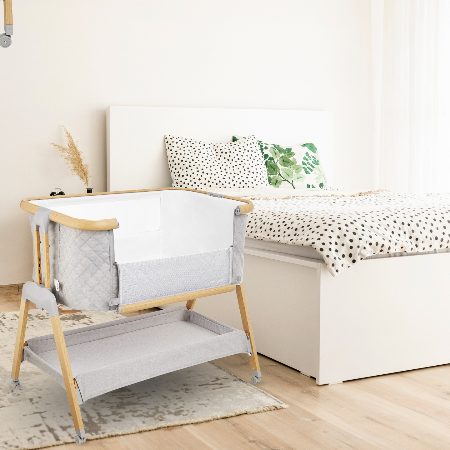 Utazóágy, szabadon álló, 3 az 1-ben - Moby-System DREEMY