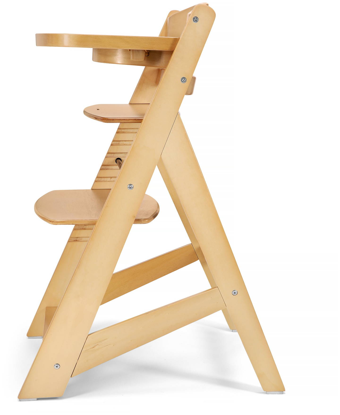 Fa etetőszék Moby-System WOODY - natúr fa színben