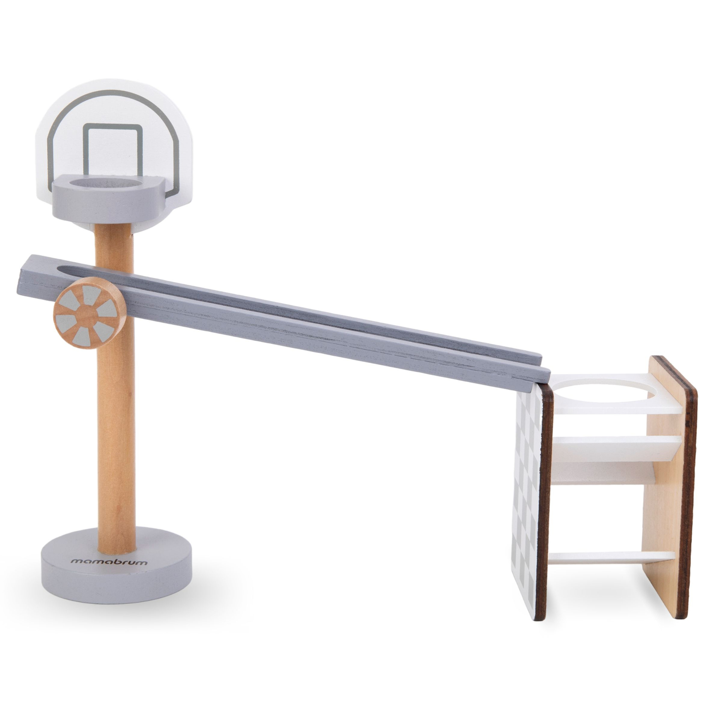 Fából készült dominó blokkok - akadálypálya - 48 elem