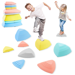 Színes egyensúlyozó kövek - 9 db